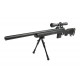 Well модель снайперской винтовки MB4404D Spring (with scope & bipod) BK